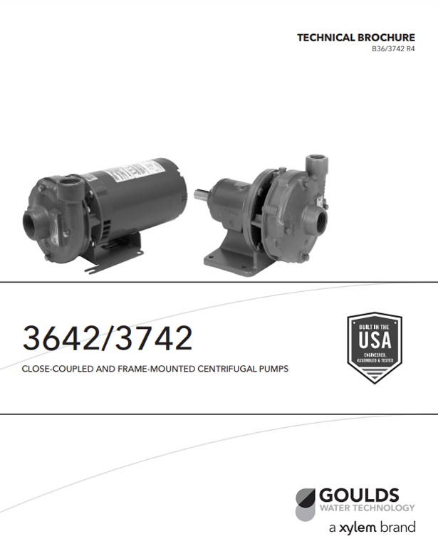 3642 - 3742 Centrifugal Pumps