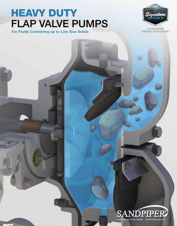 Heavy Duty Flap Valve Pumps