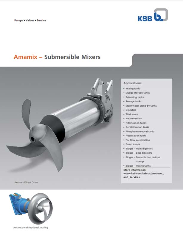 Amamix Submersible Mixer