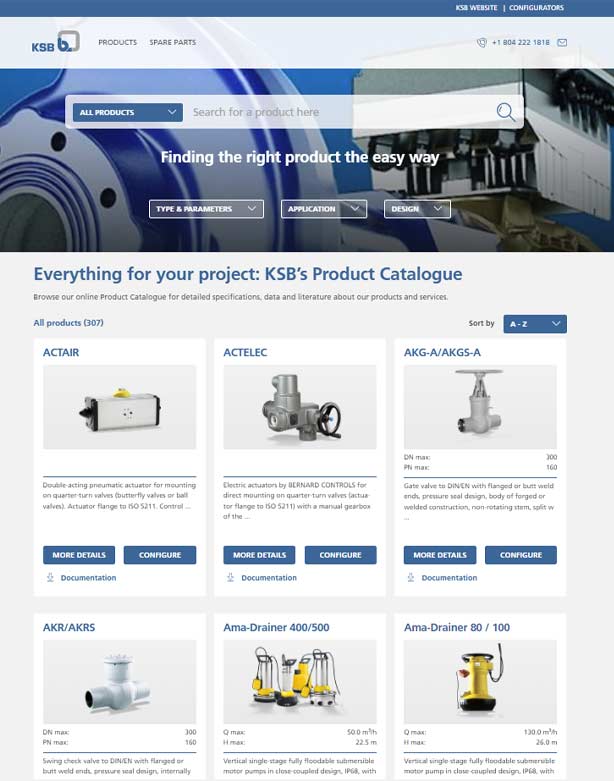 KSB’s Full Product Catalog