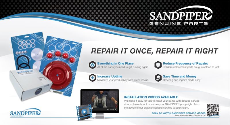 Sandpiper service and repair