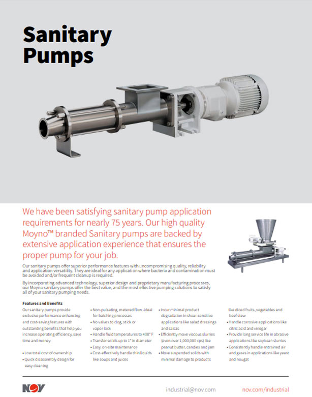 Sanitary Pumps