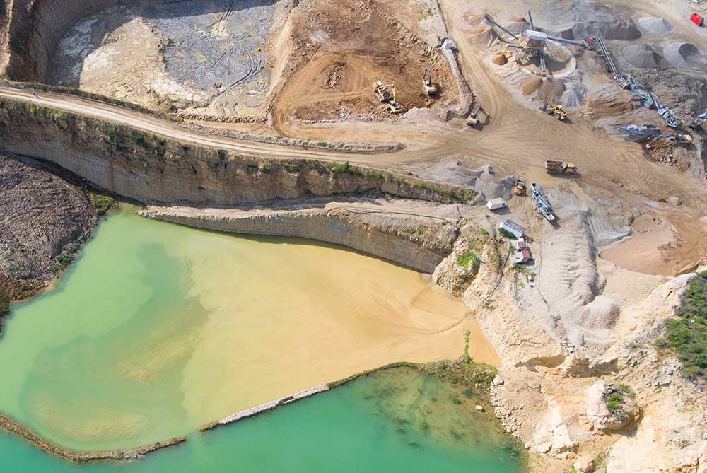 Quarries, Sand and Gravel, Mining