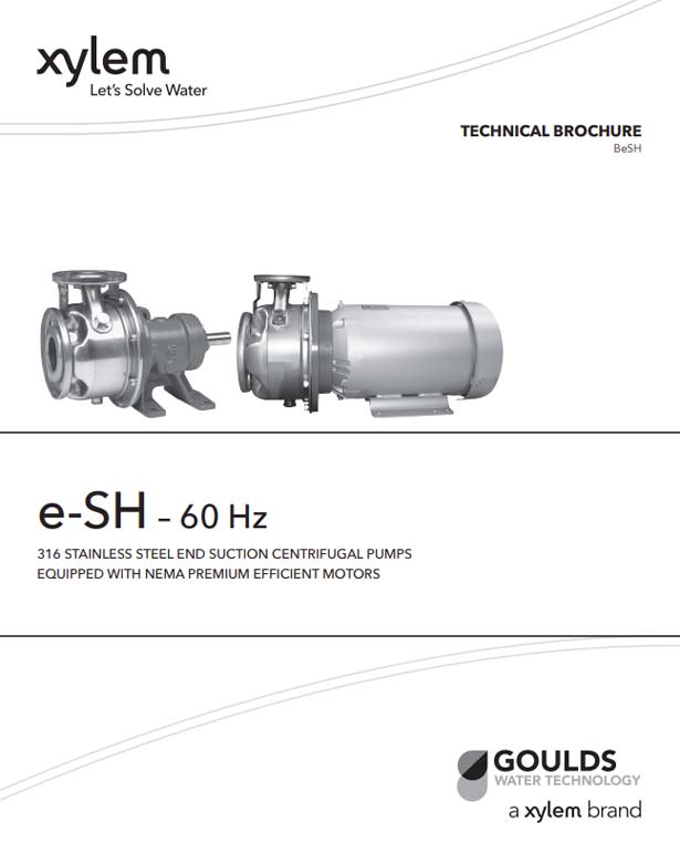 e-SH Suction Pumps