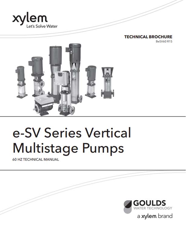 E-Sv Vertical  Pumps