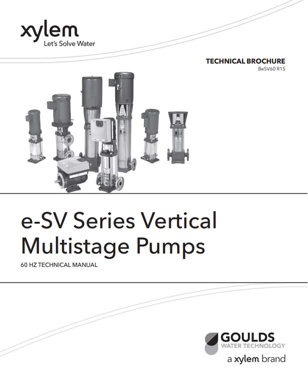 e-SV Vertical  Pumps