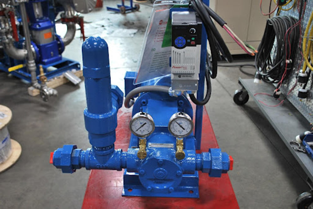 Temporary Fuel Oil Pump with VFD