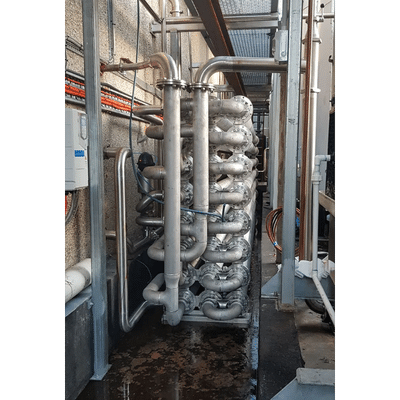 Dimplestream Multichannel Heat Exchangers