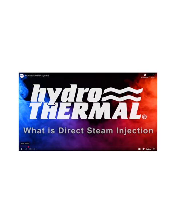 What is Direct Steam Injection?